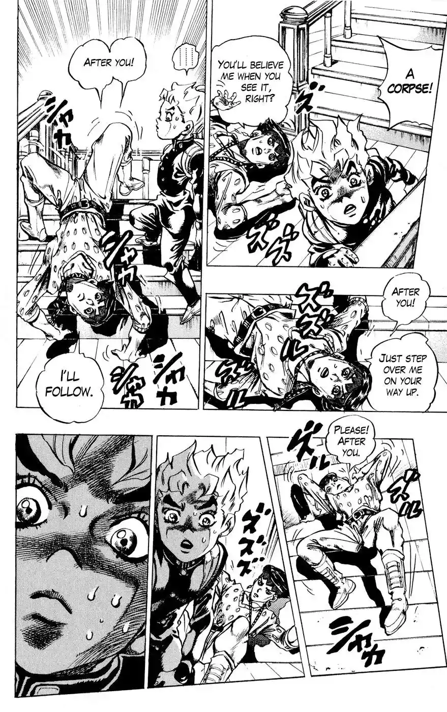 JoJo’s Bizarre Adventure Chapter 414