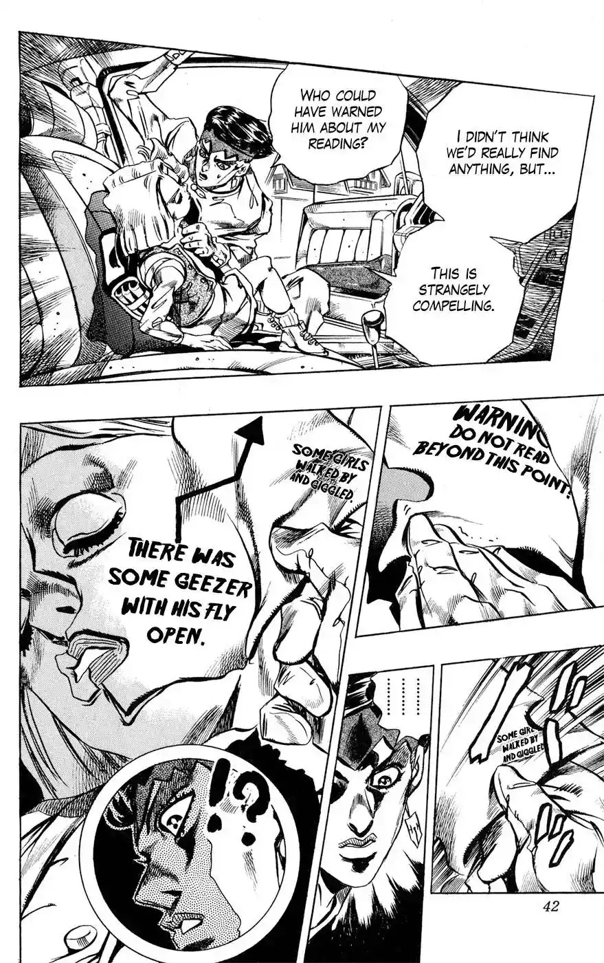 JoJo’s Bizarre Adventure Chapter 419