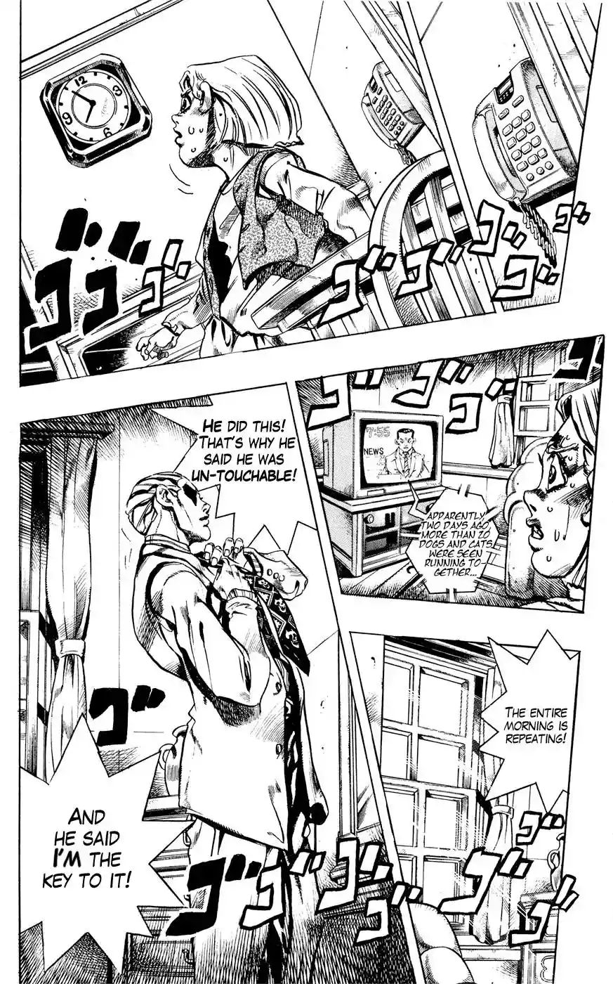 JoJo’s Bizarre Adventure Chapter 421