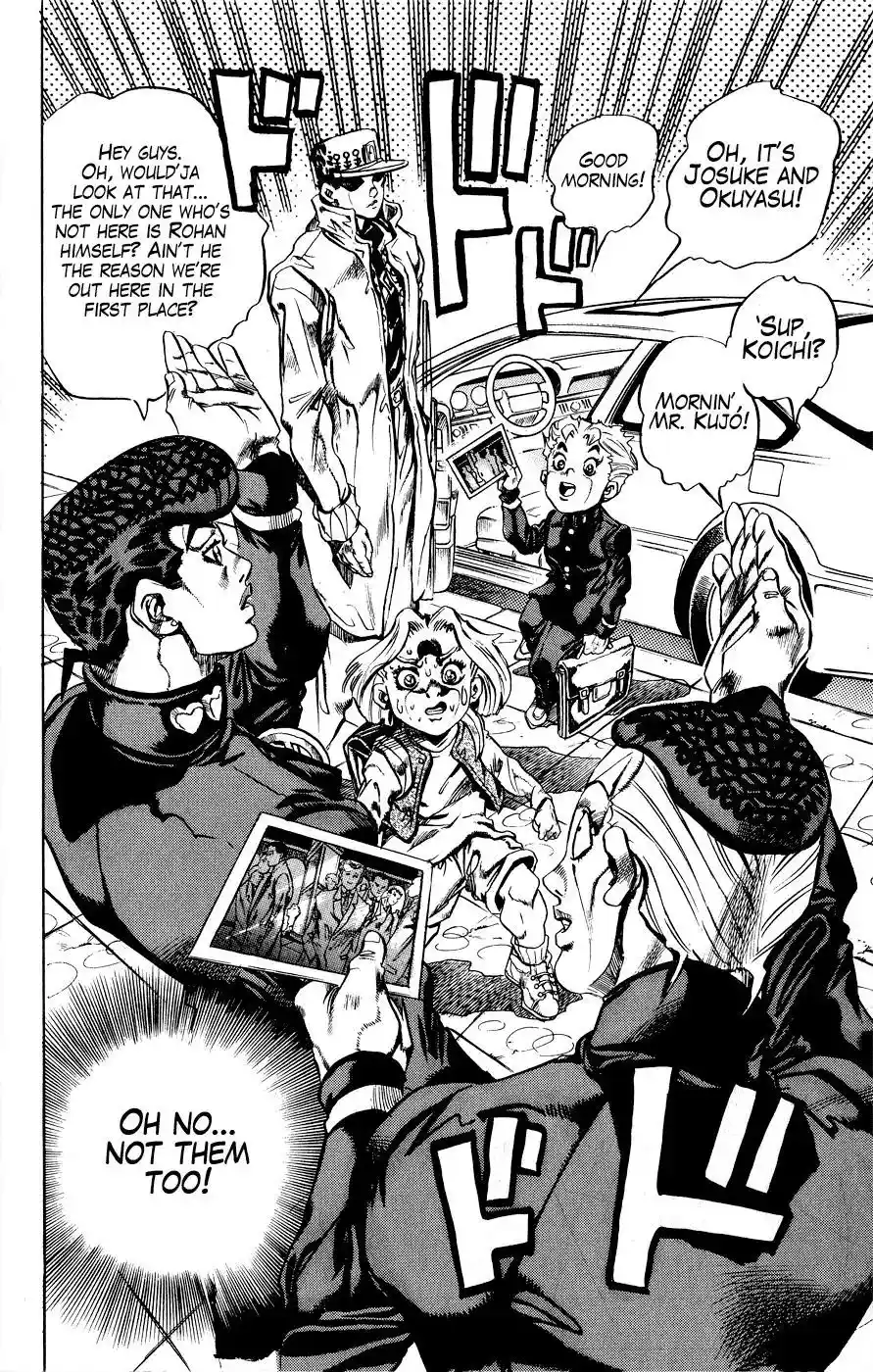 JoJo’s Bizarre Adventure Chapter 422