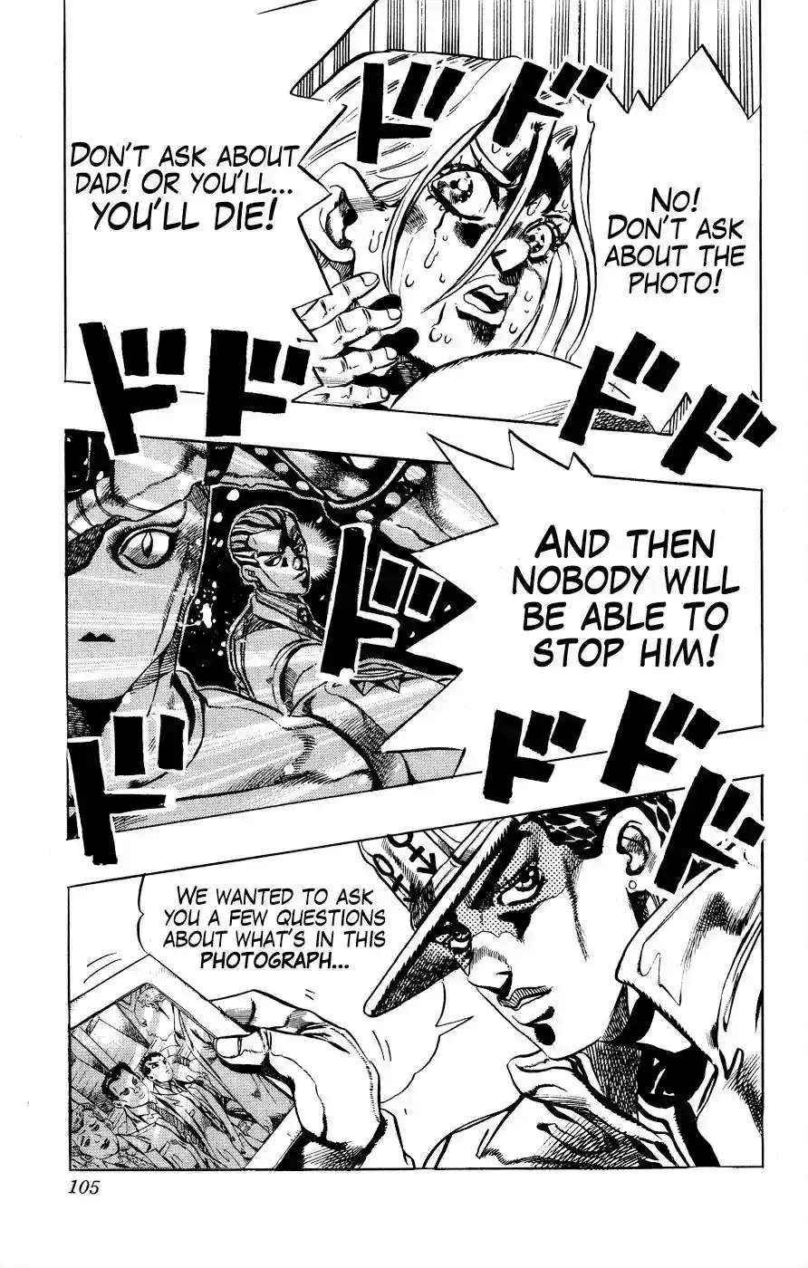 JoJo’s Bizarre Adventure Chapter 422