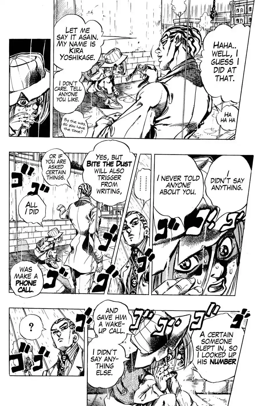 JoJo’s Bizarre Adventure Chapter 426
