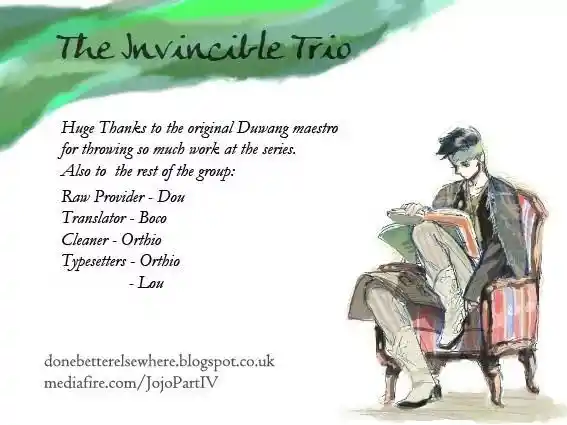 JoJo’s Bizarre Adventure Chapter 428