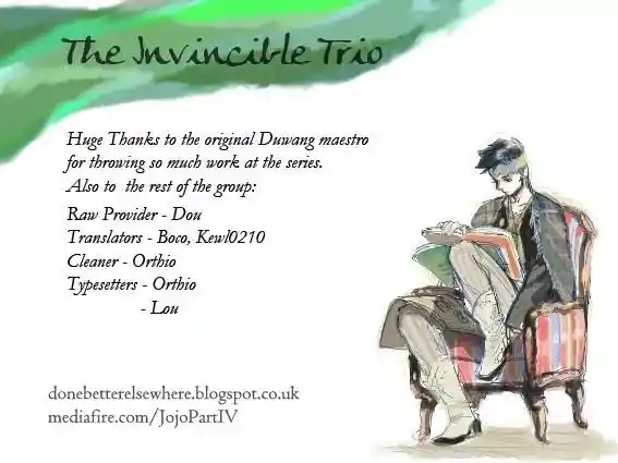 JoJo’s Bizarre Adventure Chapter 437