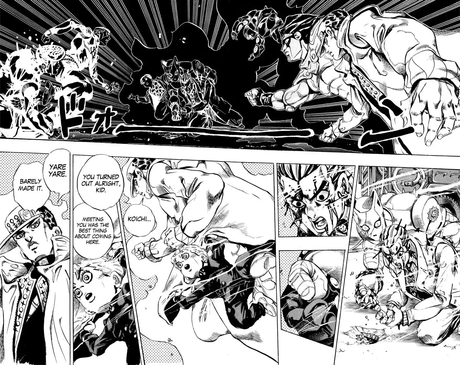JoJo’s Bizarre Adventure Chapter 437
