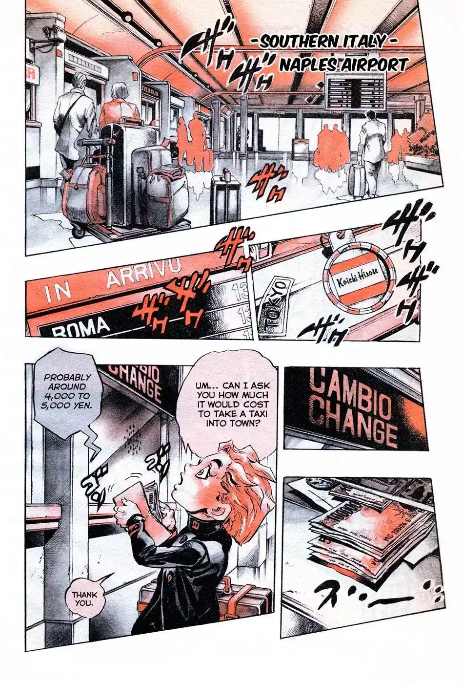 JoJo’s Bizarre Adventure Chapter 440