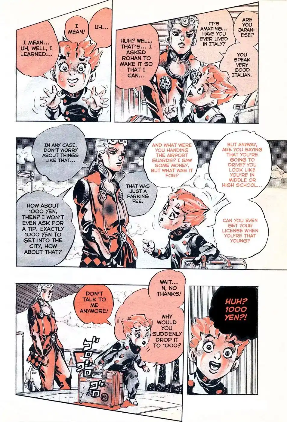 JoJo’s Bizarre Adventure Chapter 440