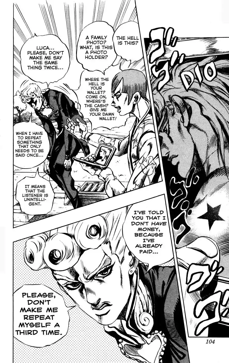 JoJo’s Bizarre Adventure Chapter 441