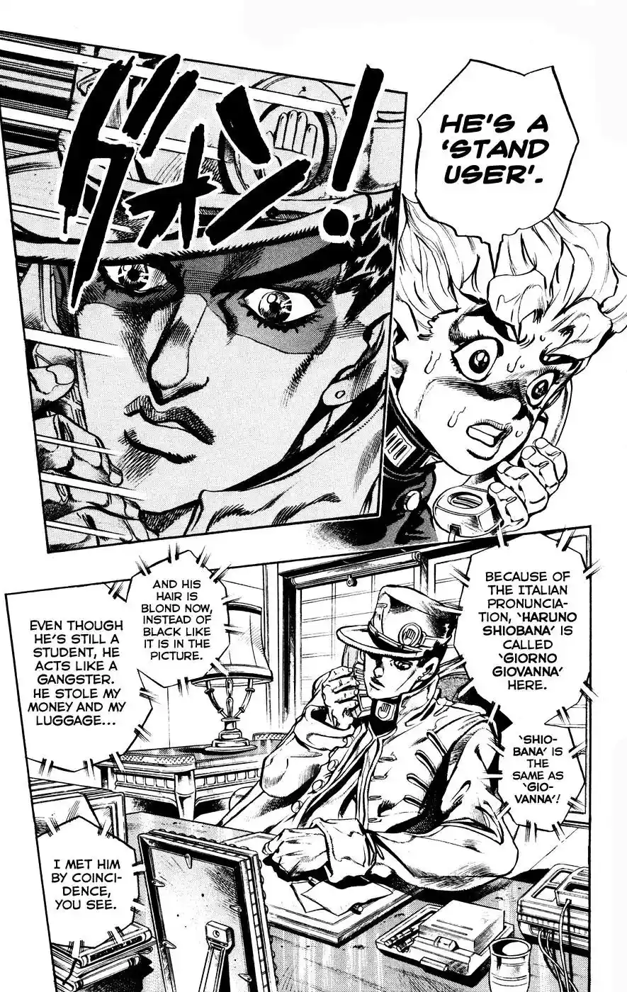 JoJo’s Bizarre Adventure Chapter 443