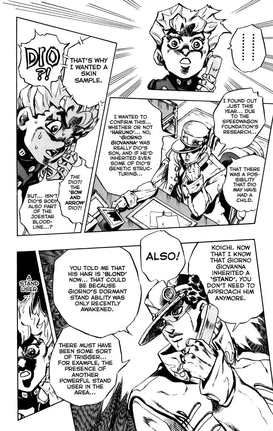 JoJo’s Bizarre Adventure Chapter 443