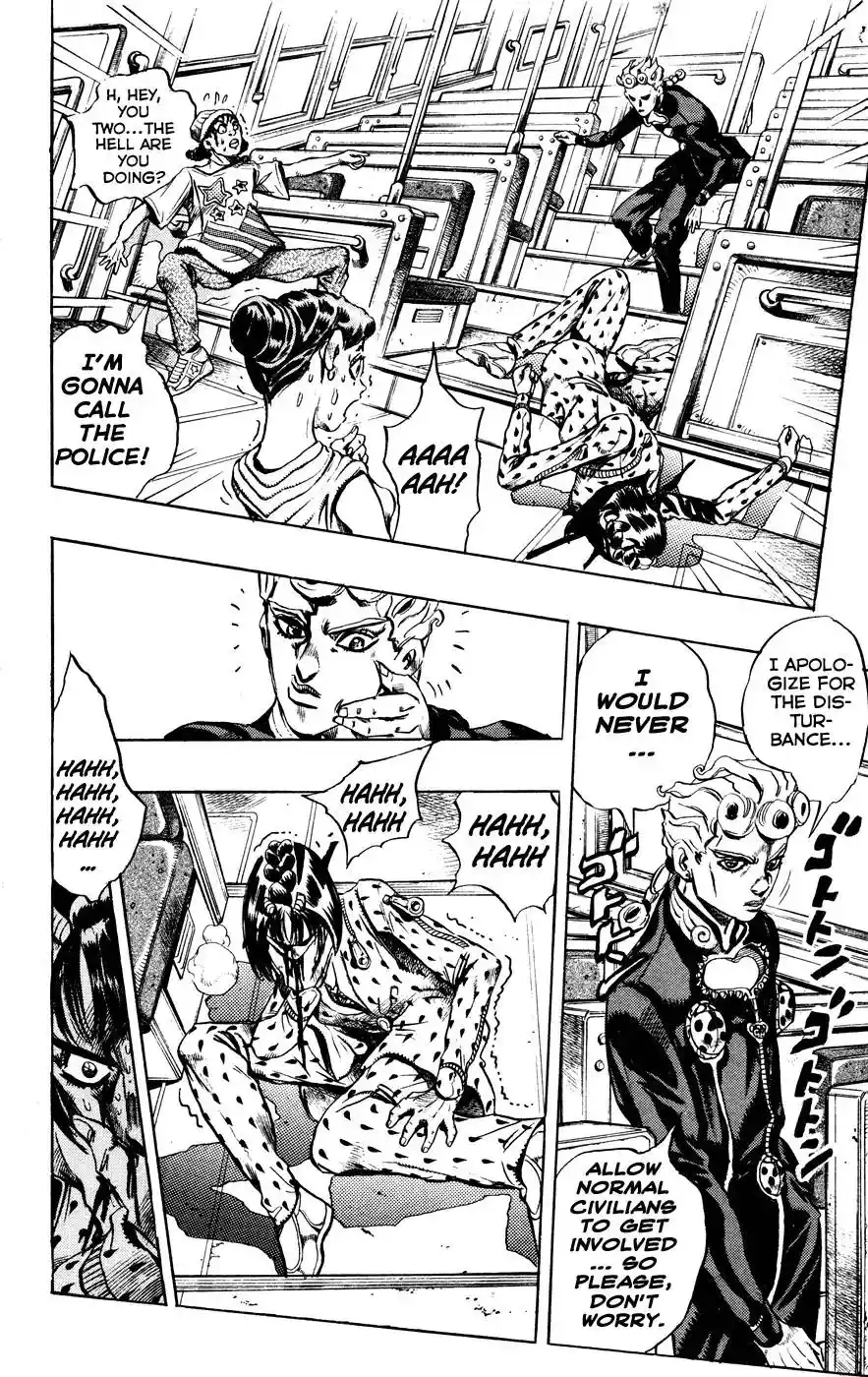 JoJo’s Bizarre Adventure Chapter 446
