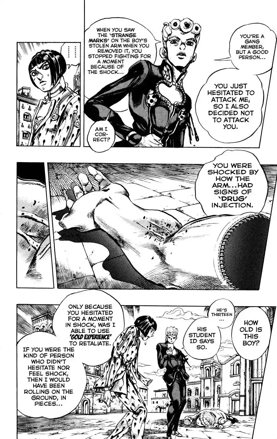 JoJo’s Bizarre Adventure Chapter 447