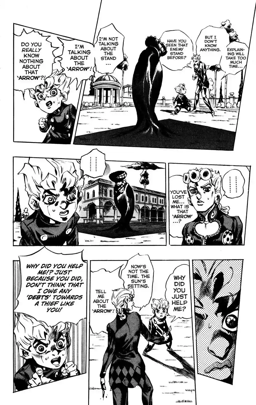 JoJo’s Bizarre Adventure Chapter 453