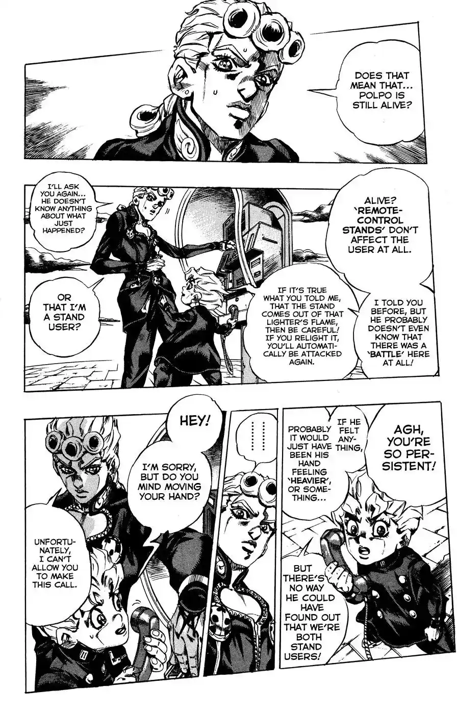 JoJo’s Bizarre Adventure Chapter 455