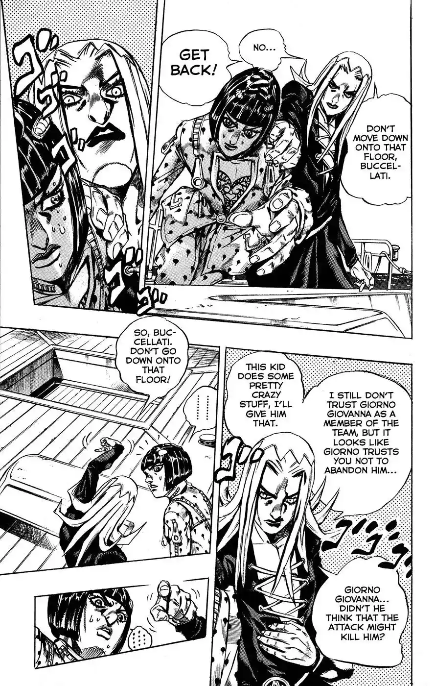 JoJo’s Bizarre Adventure Chapter 459