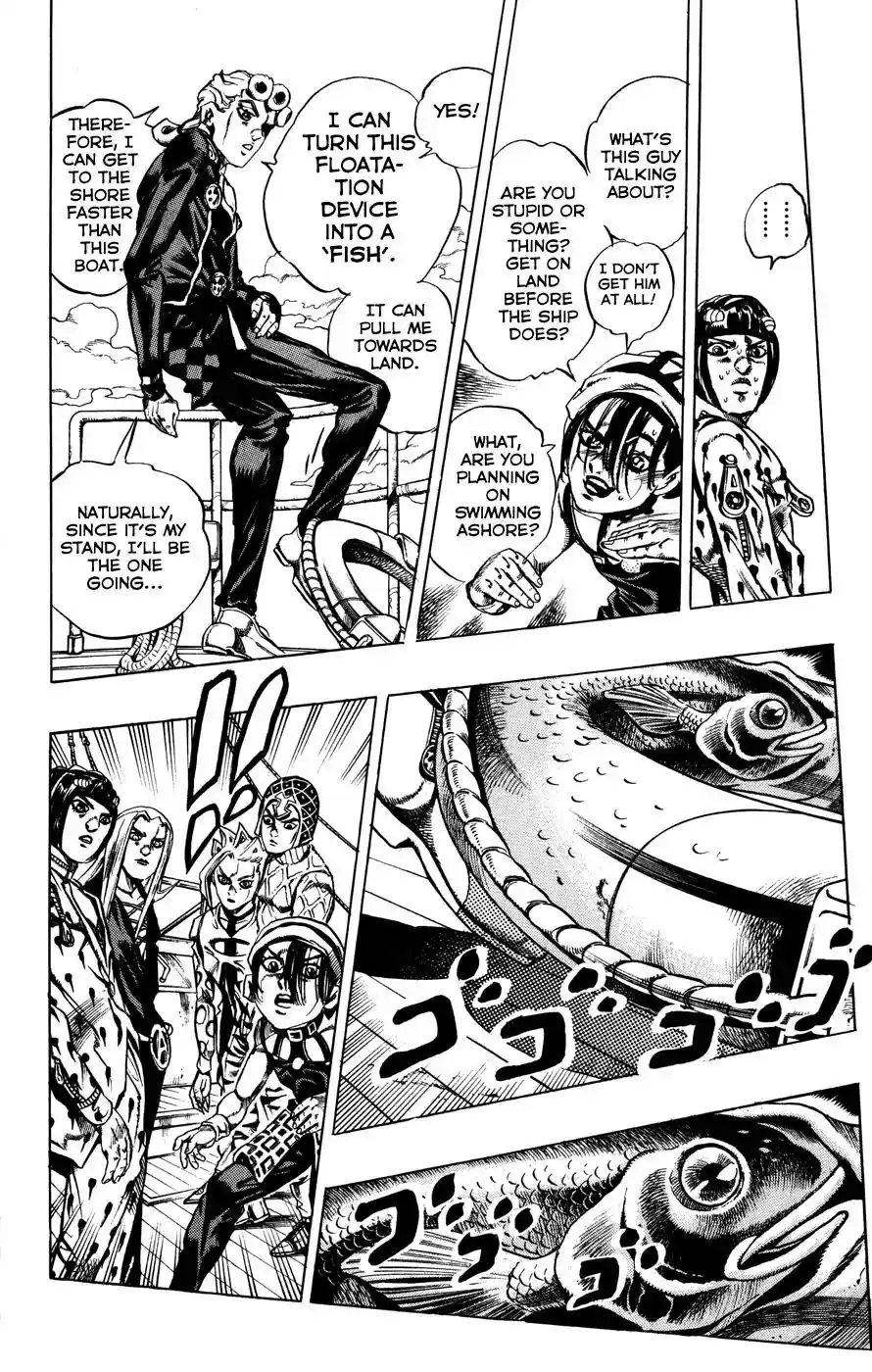 JoJo’s Bizarre Adventure Chapter 462