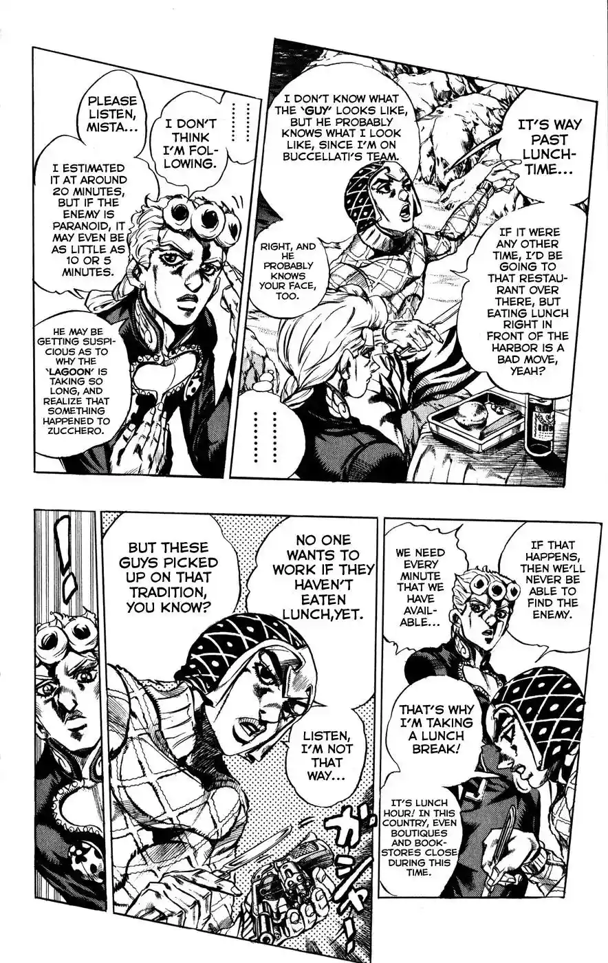 JoJo’s Bizarre Adventure Chapter 463