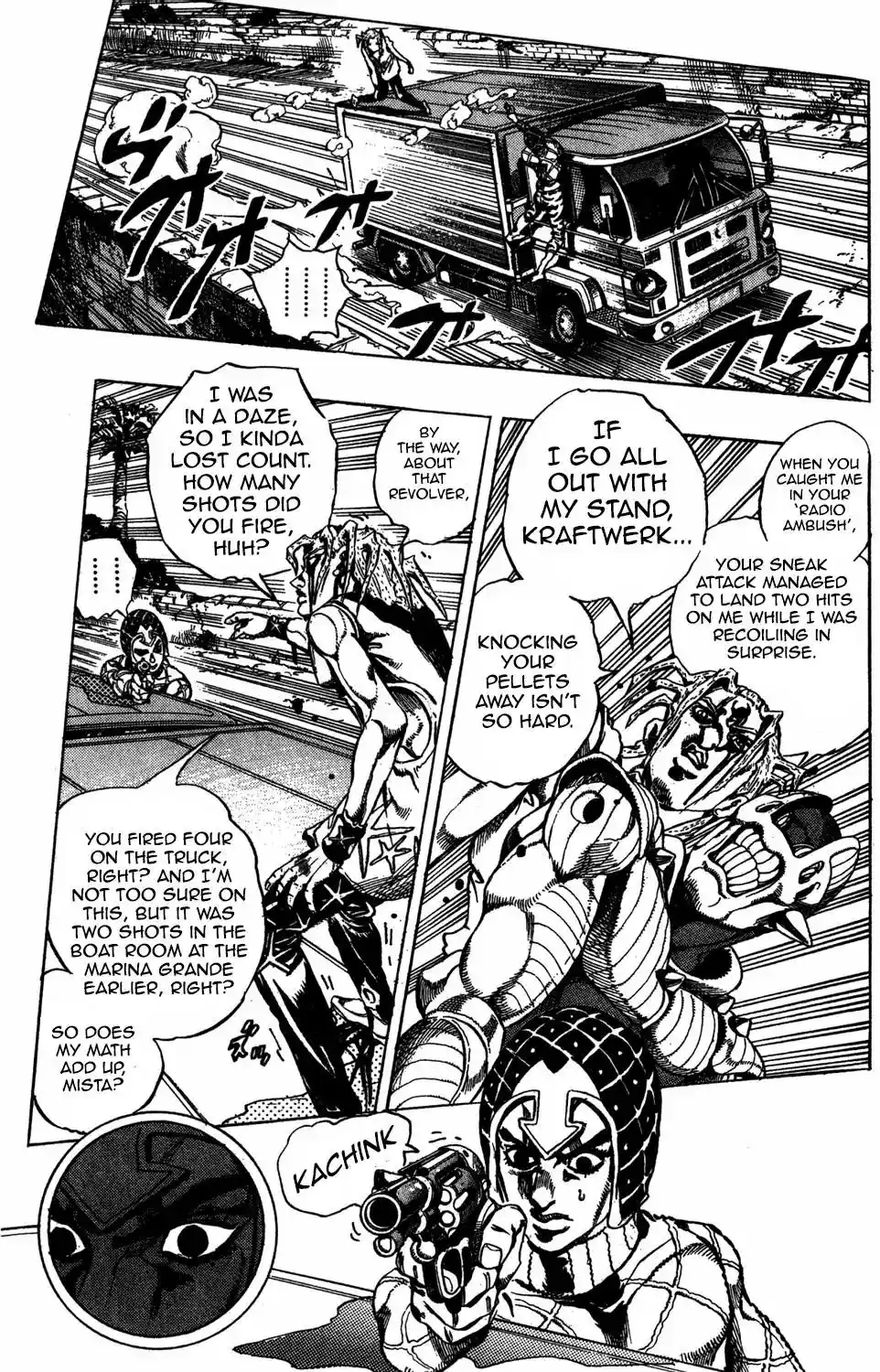 JoJo’s Bizarre Adventure Chapter 465