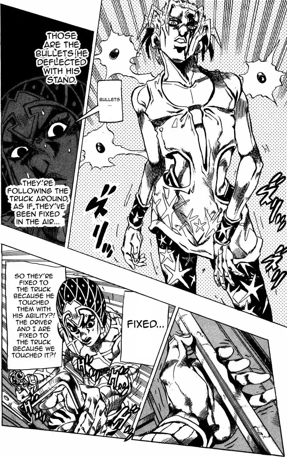 JoJo’s Bizarre Adventure Chapter 465