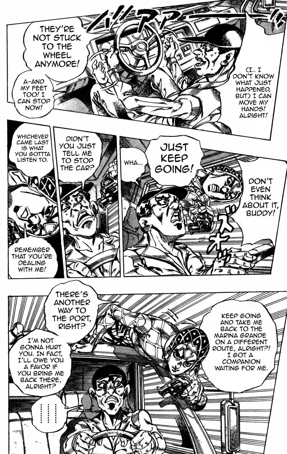 JoJo’s Bizarre Adventure Chapter 466