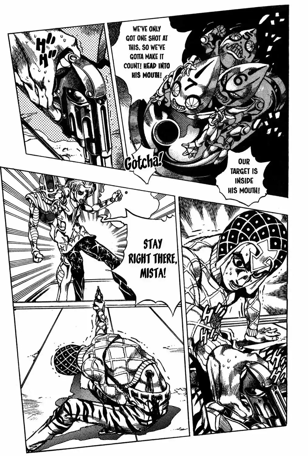 JoJo’s Bizarre Adventure Chapter 467