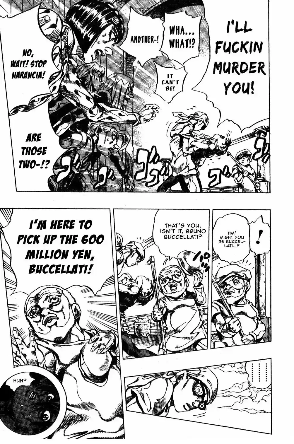 JoJo’s Bizarre Adventure Chapter 468