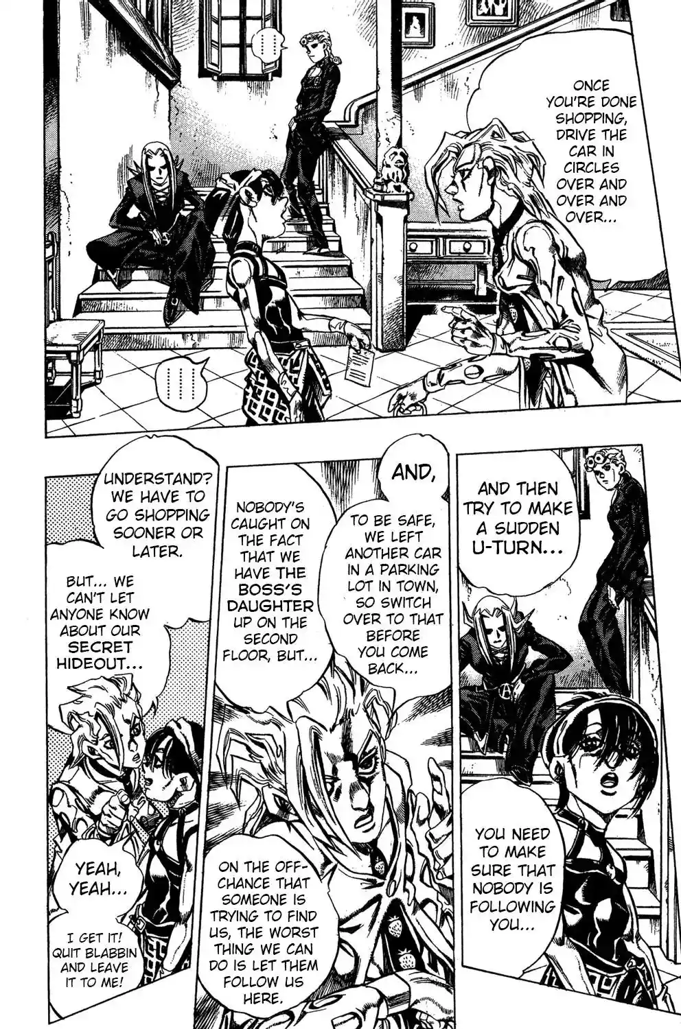 JoJo’s Bizarre Adventure Chapter 470