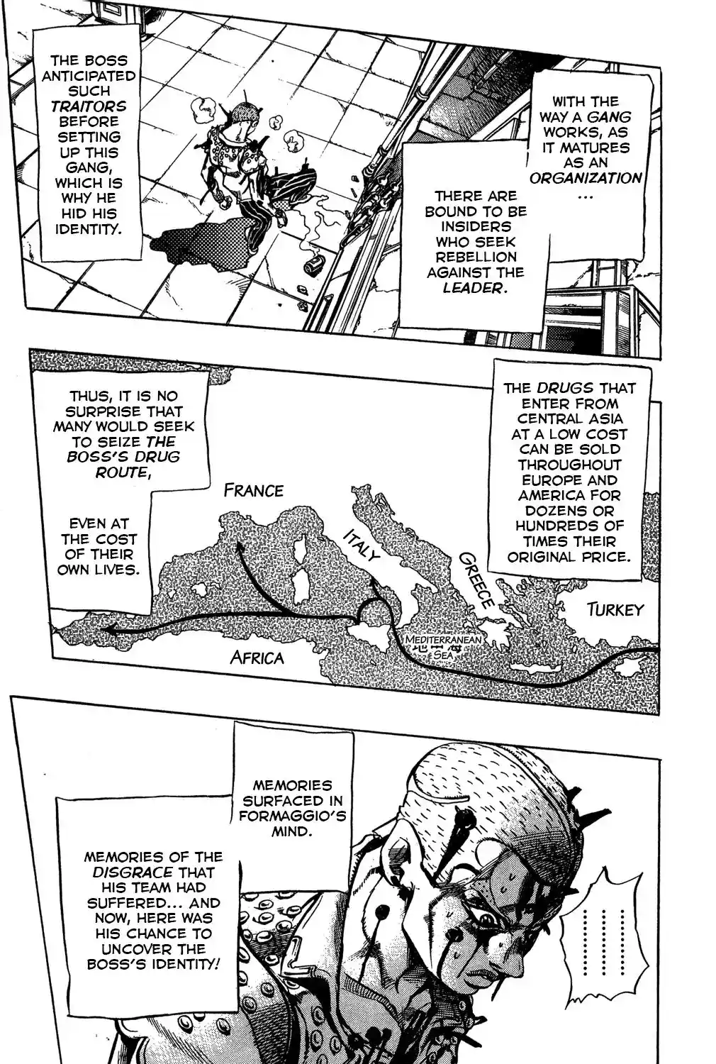 JoJo’s Bizarre Adventure Chapter 475