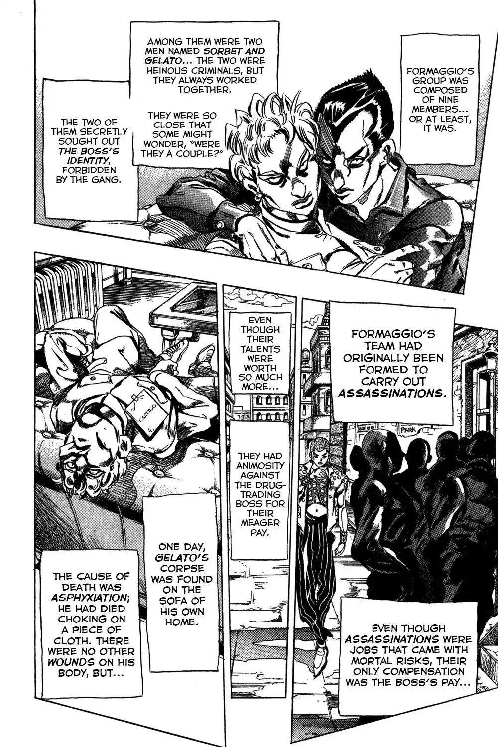 JoJo’s Bizarre Adventure Chapter 475