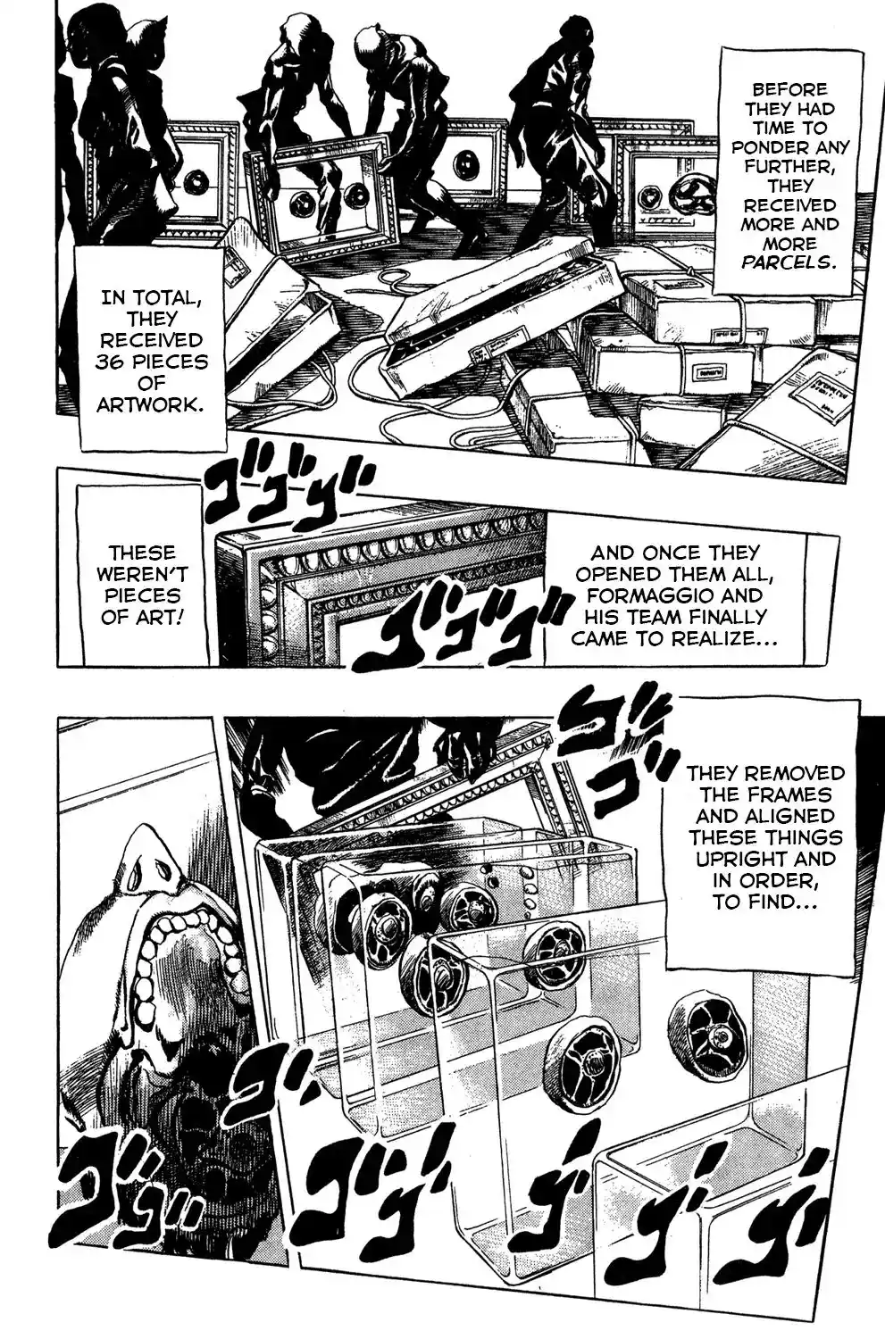 JoJo’s Bizarre Adventure Chapter 475