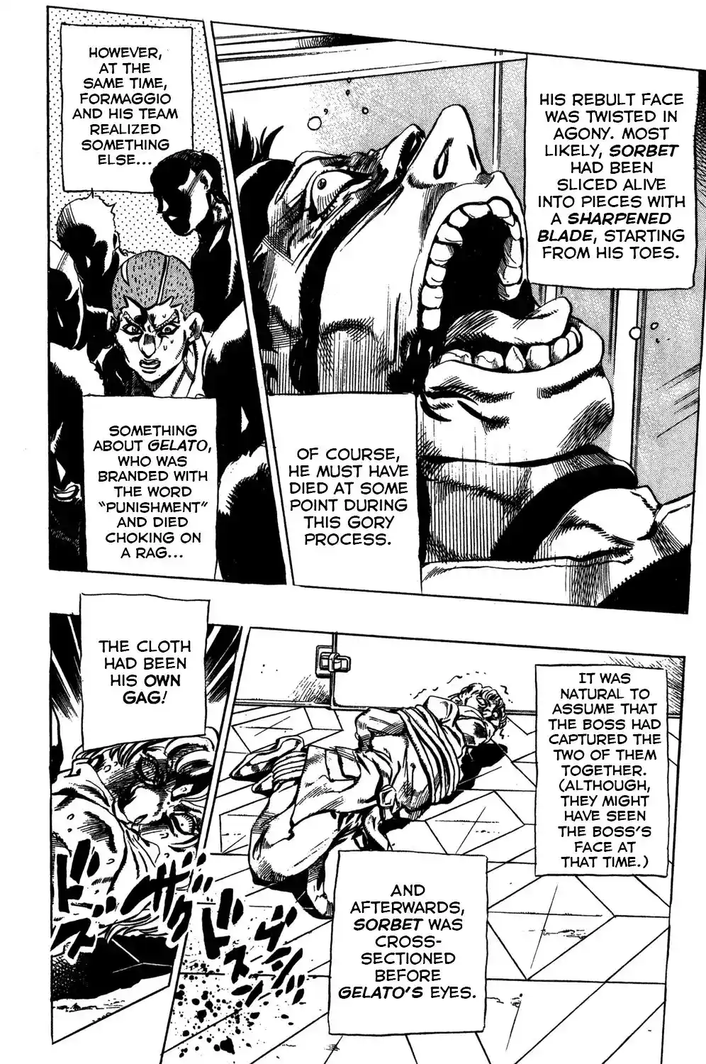 JoJo’s Bizarre Adventure Chapter 475