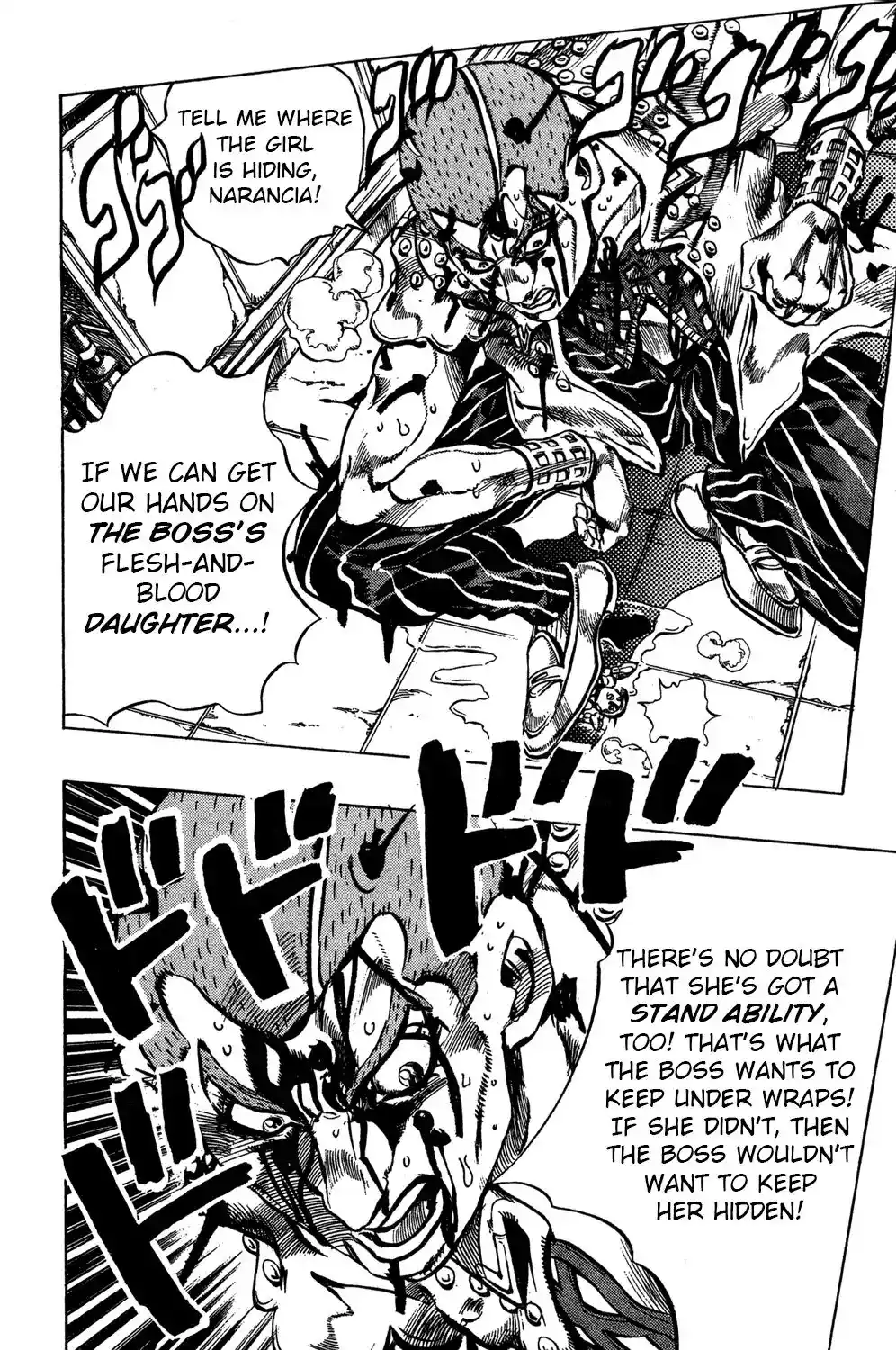 JoJo’s Bizarre Adventure Chapter 475