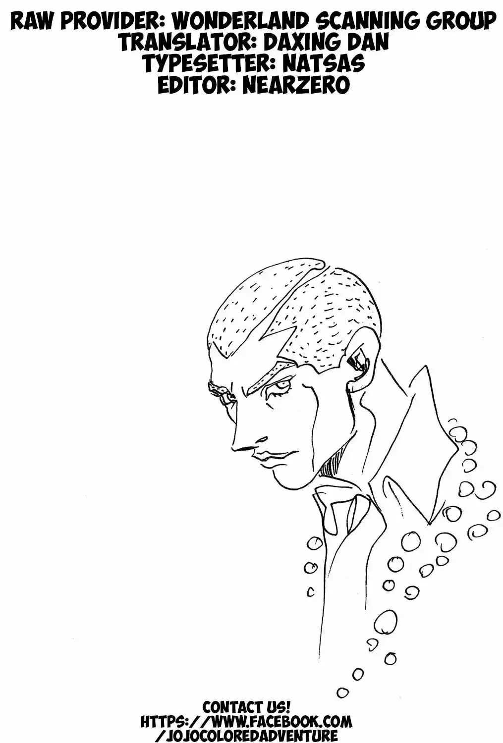 JoJo’s Bizarre Adventure Chapter 476