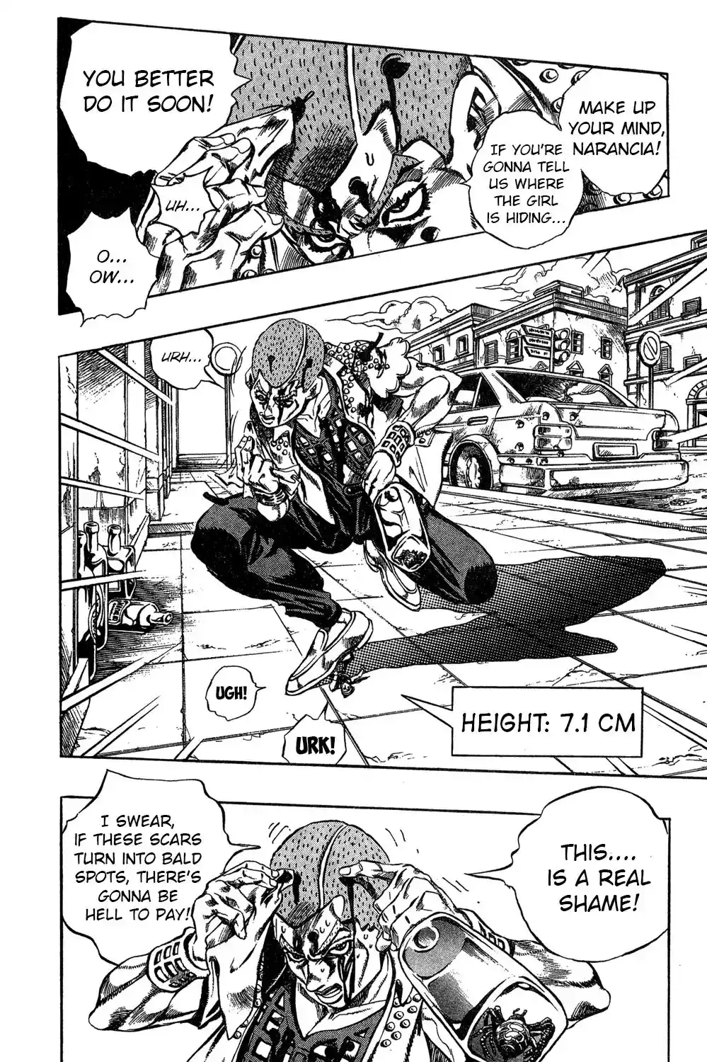 JoJo’s Bizarre Adventure Chapter 476