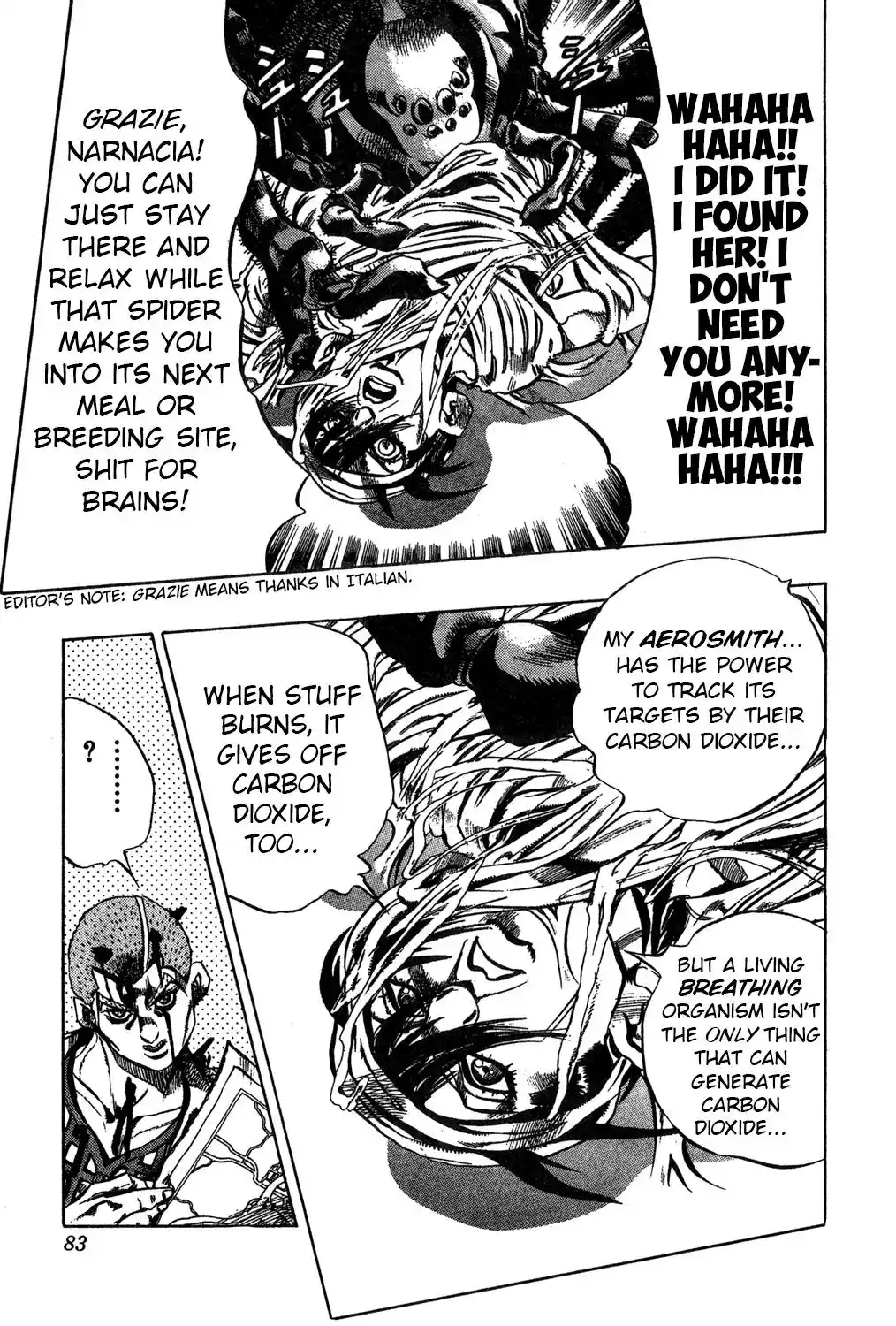 JoJo’s Bizarre Adventure Chapter 476