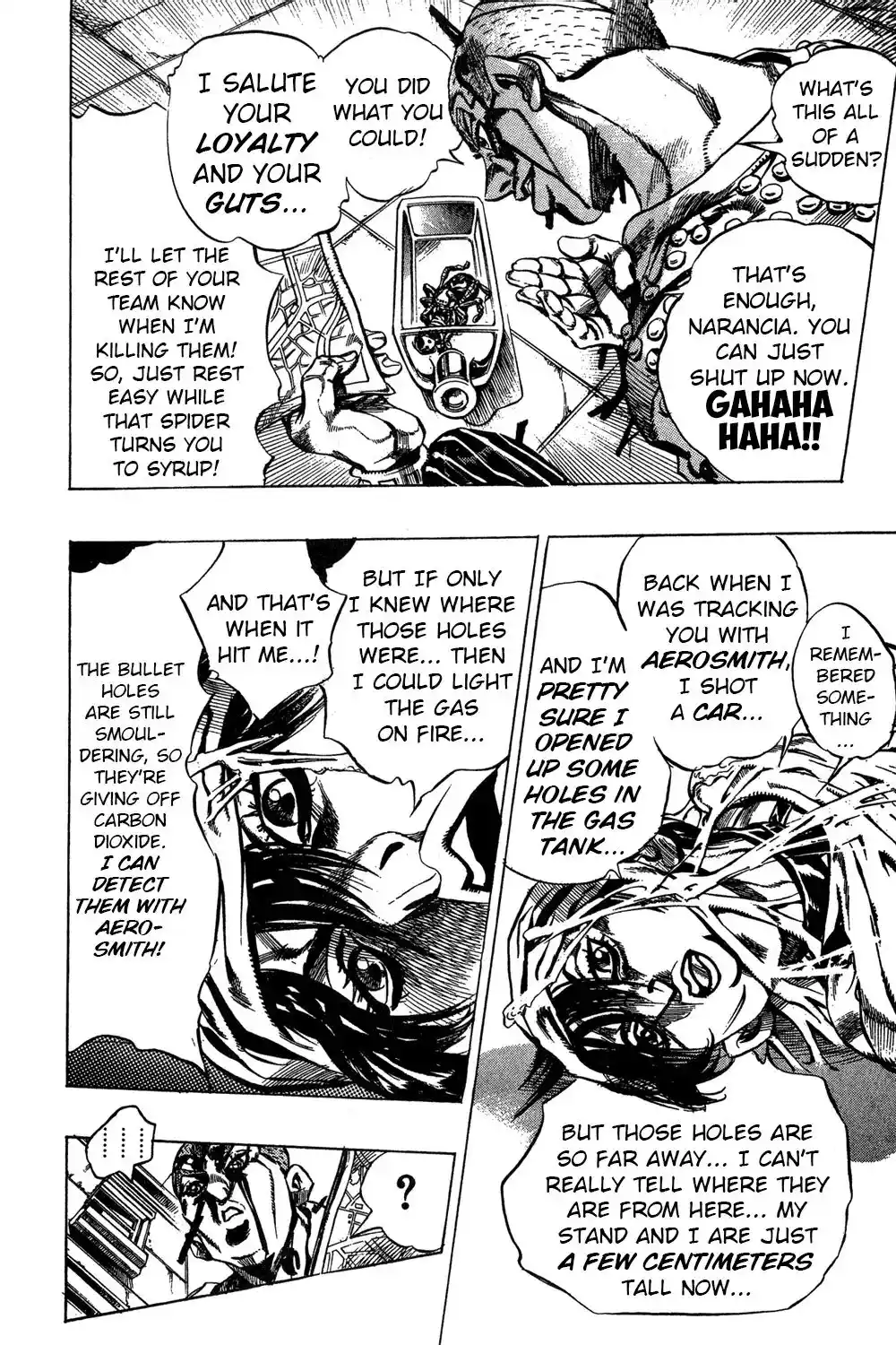 JoJo’s Bizarre Adventure Chapter 476