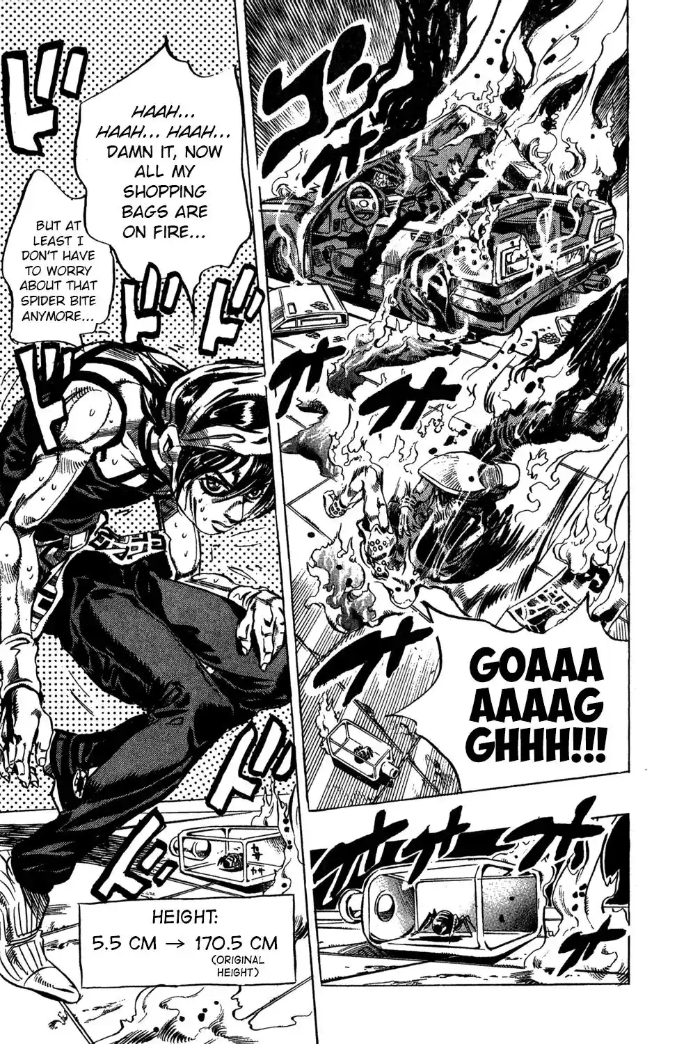 JoJo’s Bizarre Adventure Chapter 476