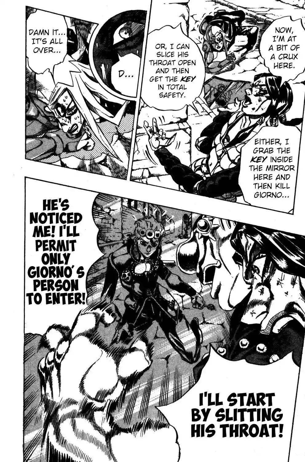 JoJo’s Bizarre Adventure Chapter 483