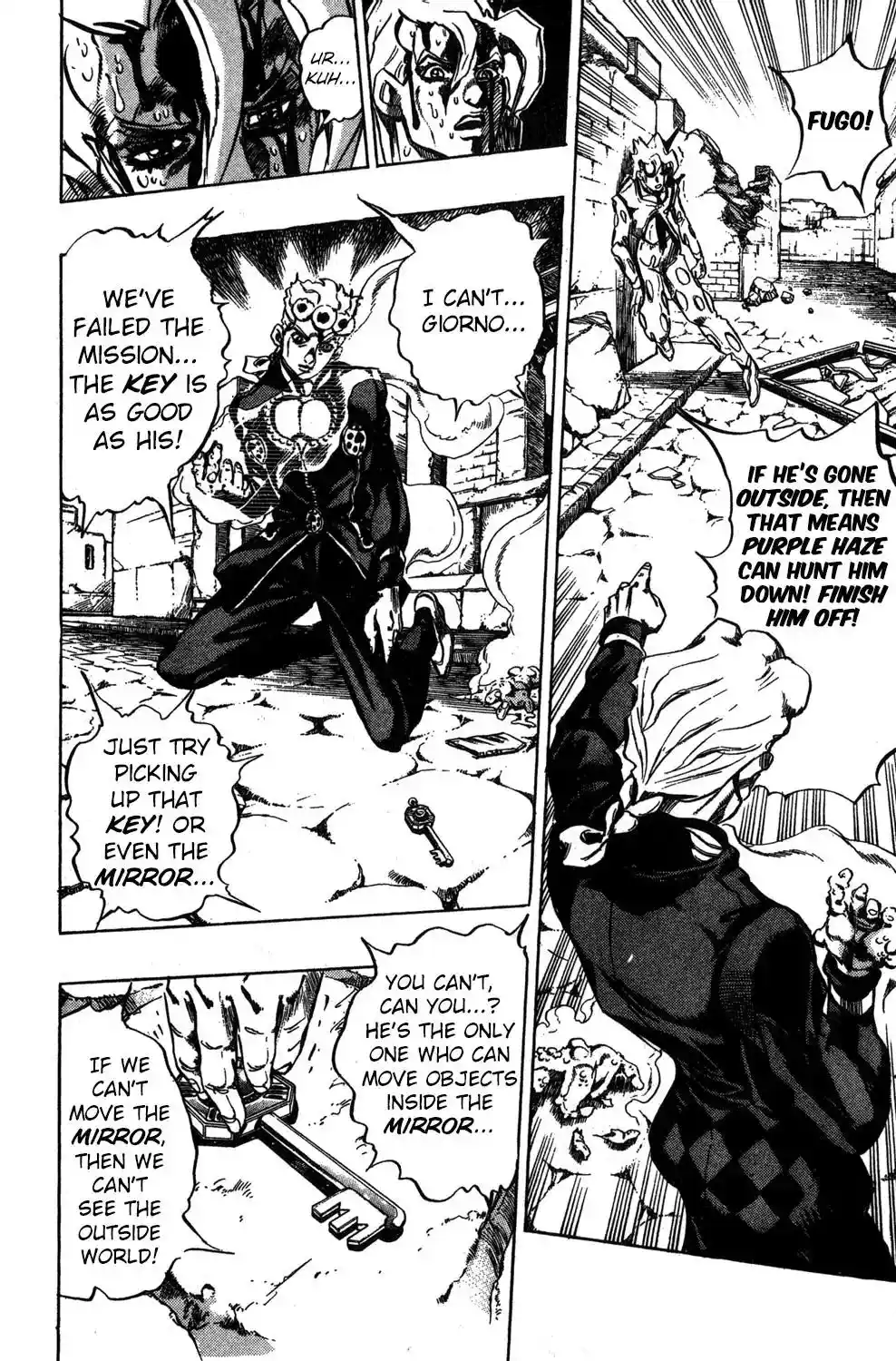 JoJo’s Bizarre Adventure Chapter 484