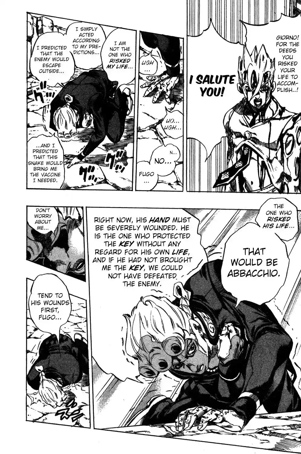 JoJo’s Bizarre Adventure Chapter 485