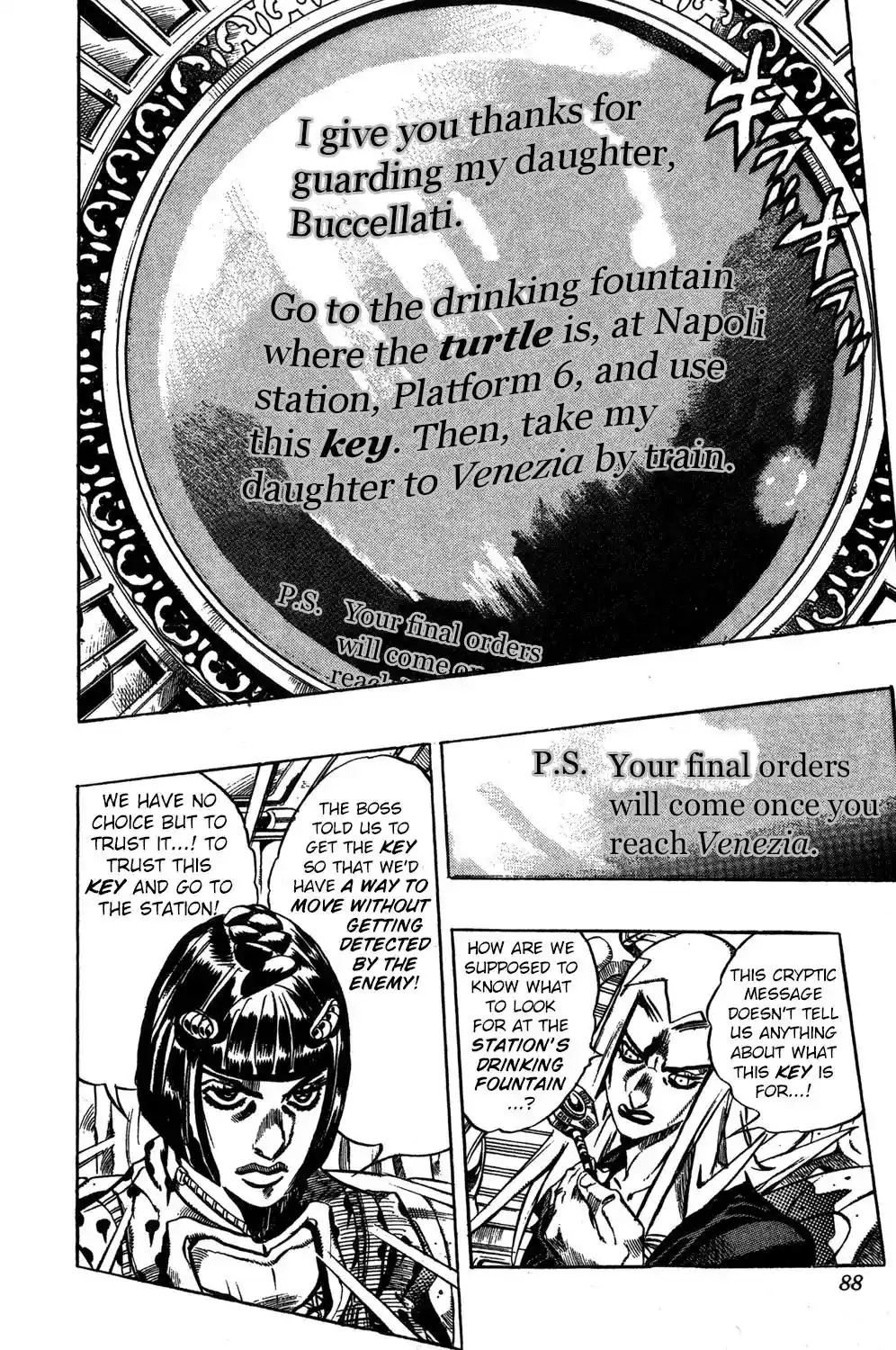 JoJo’s Bizarre Adventure Chapter 486