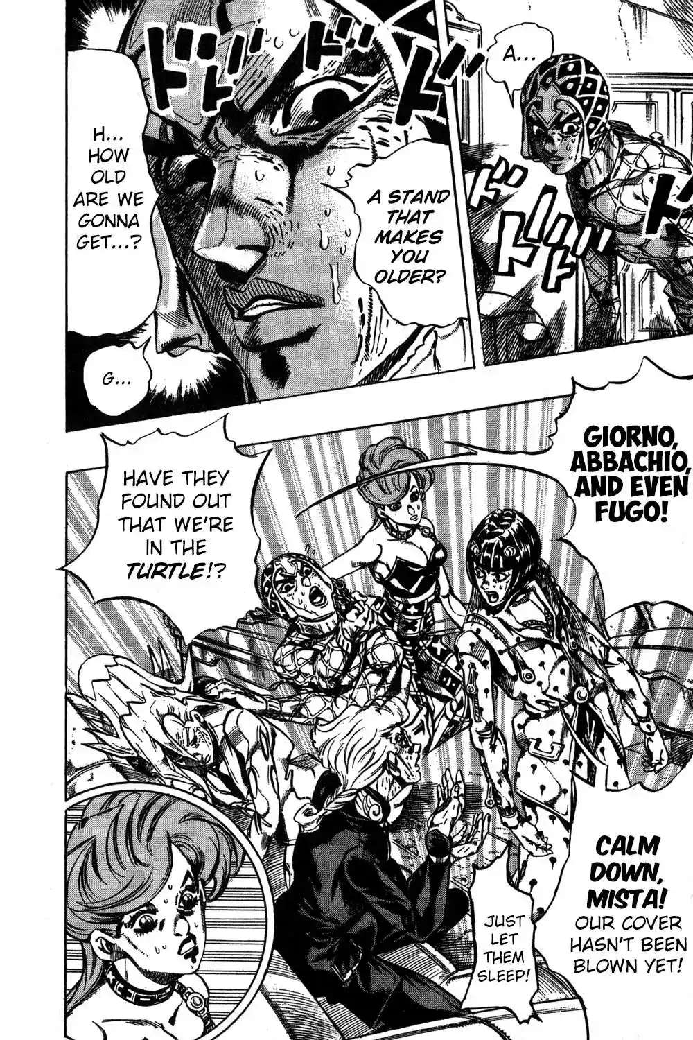 JoJo’s Bizarre Adventure Chapter 489