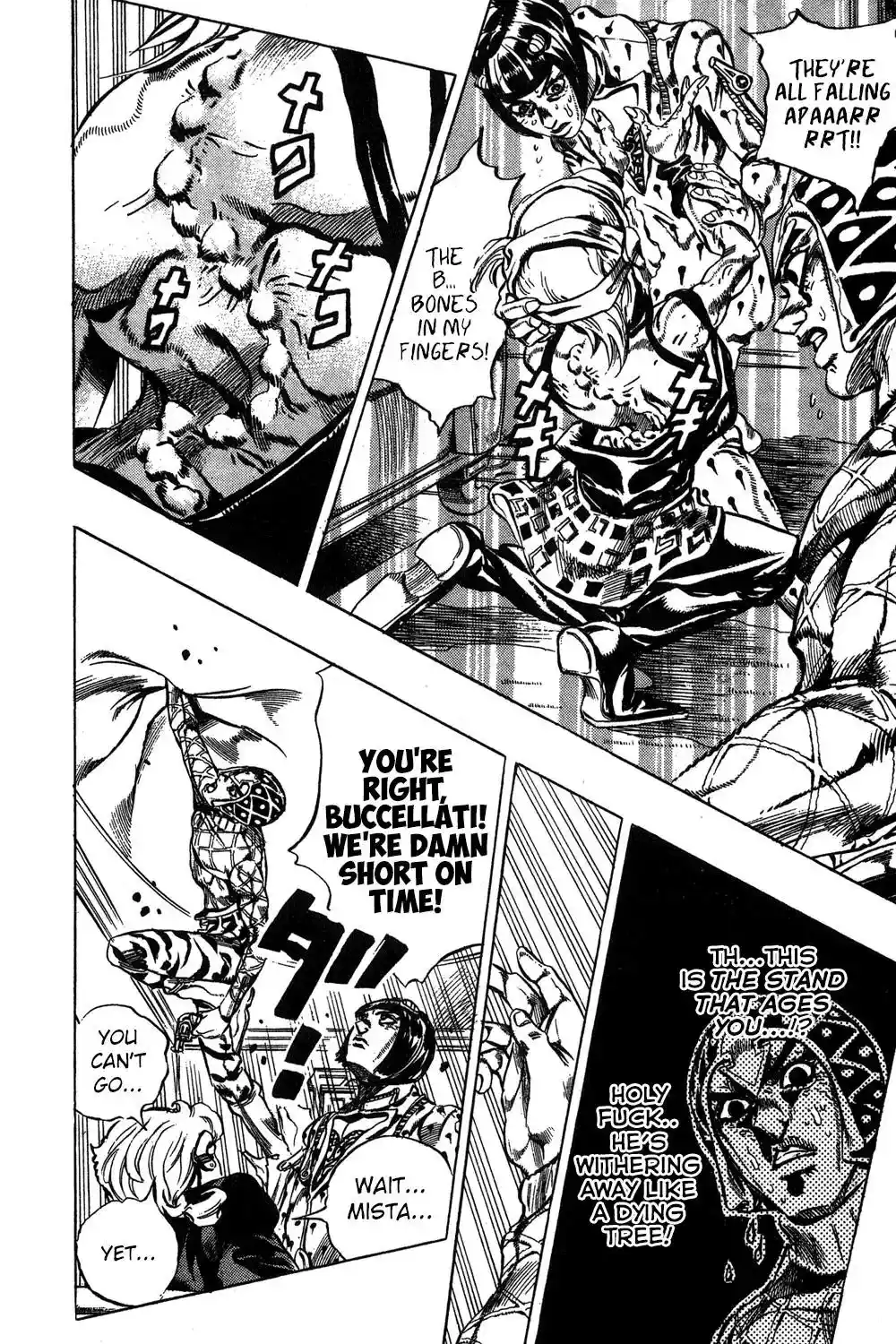 JoJo’s Bizarre Adventure Chapter 489