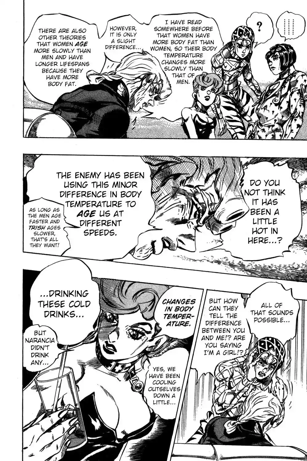 JoJo’s Bizarre Adventure Chapter 489