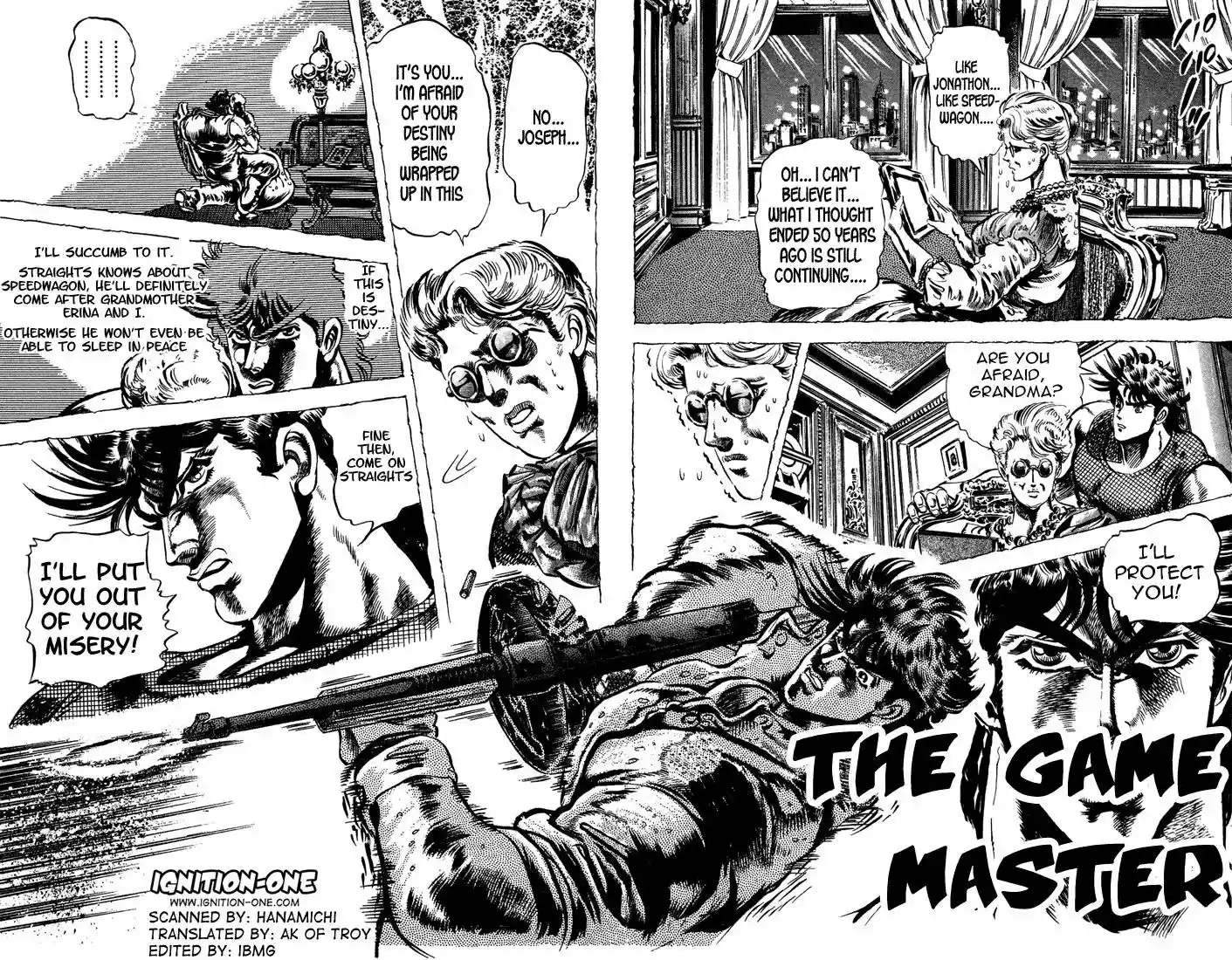 JoJo’s Bizarre Adventure Chapter 49