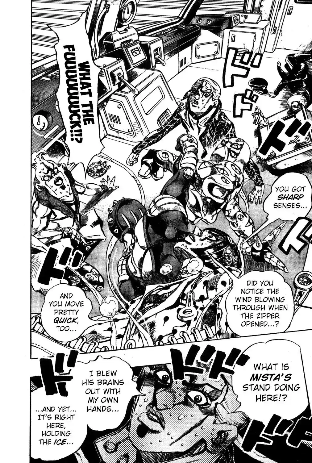 JoJo’s Bizarre Adventure Chapter 493