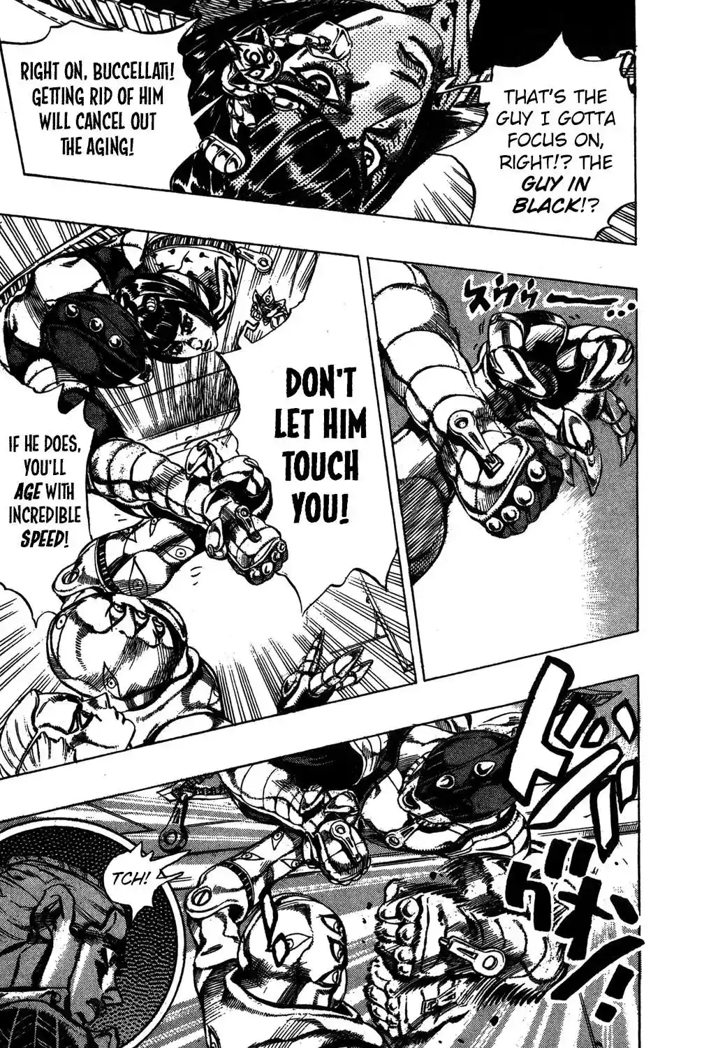 JoJo’s Bizarre Adventure Chapter 493