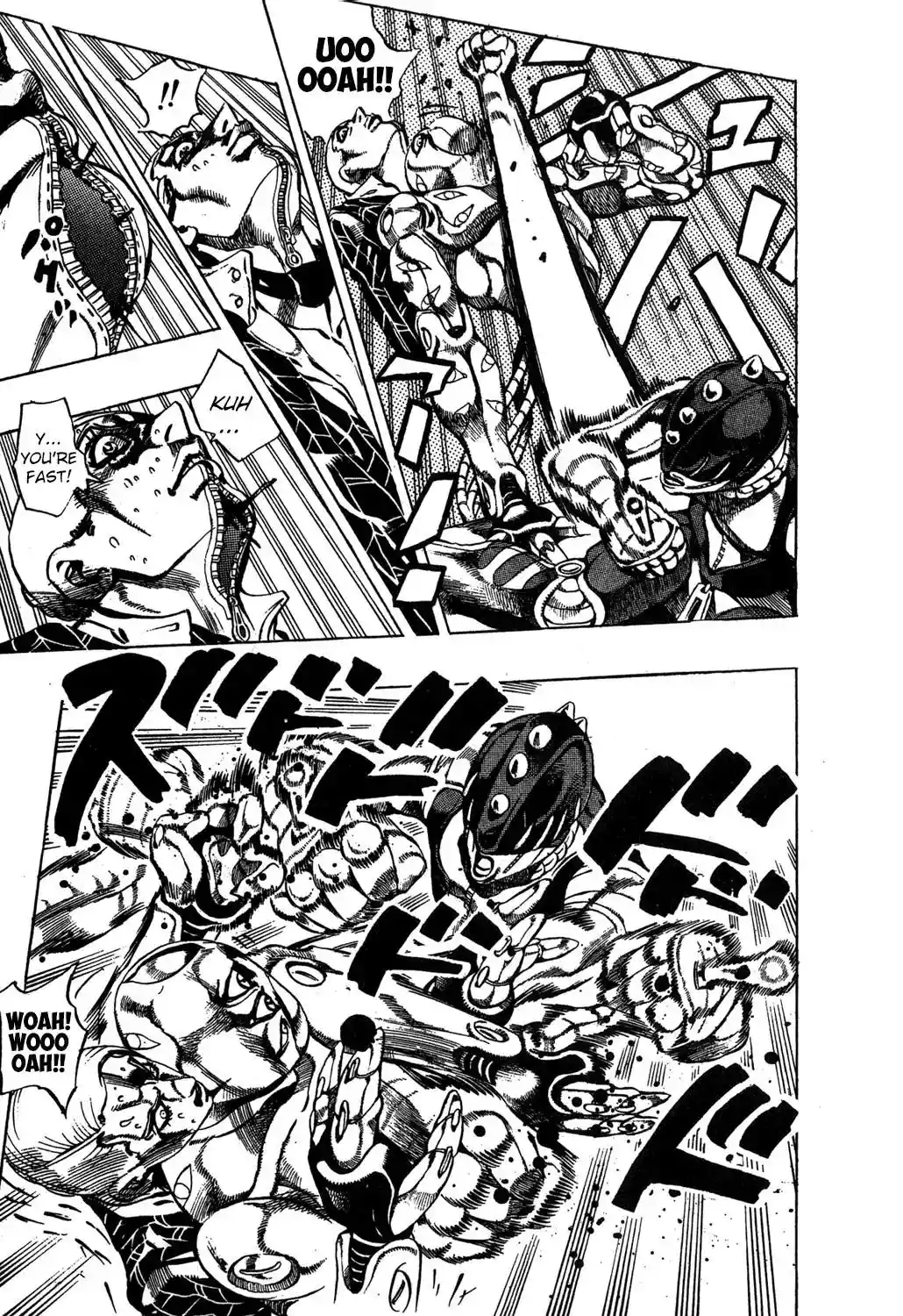 JoJo’s Bizarre Adventure Chapter 493