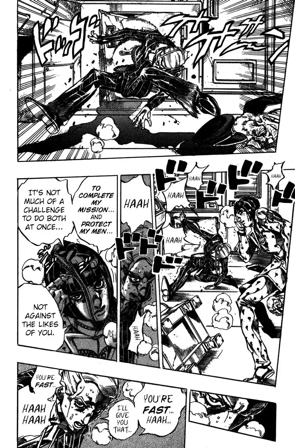 JoJo’s Bizarre Adventure Chapter 493