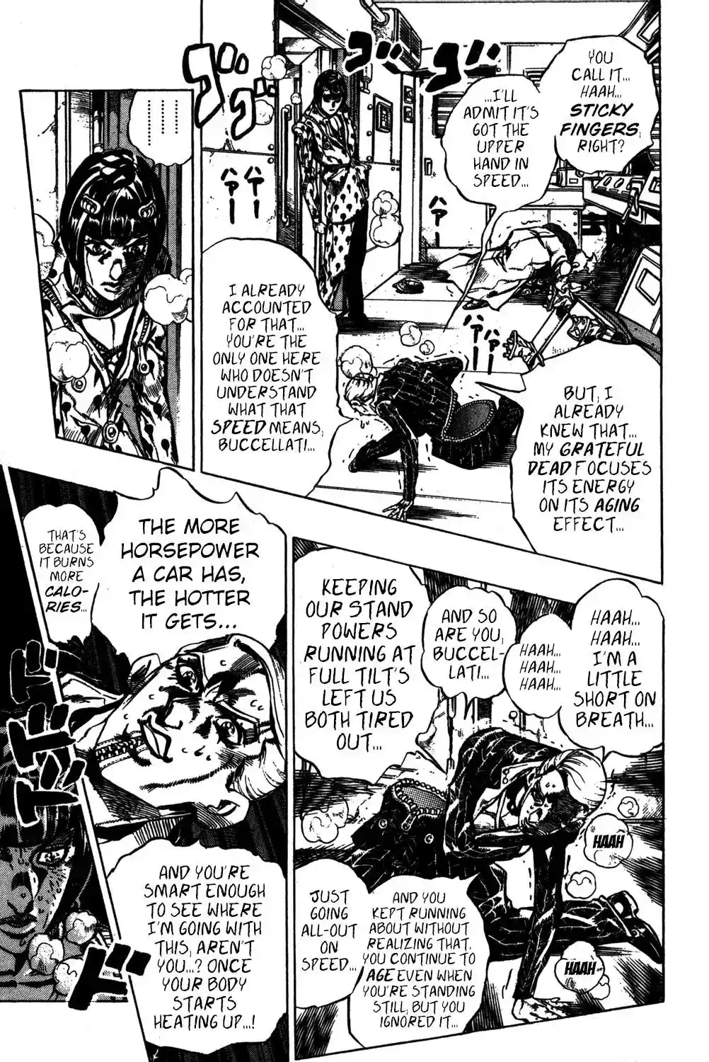 JoJo’s Bizarre Adventure Chapter 493